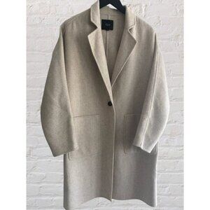 Rails Everest Light Wool Coat in Oatmeal  Medium